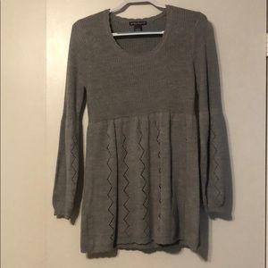 Gray sweater